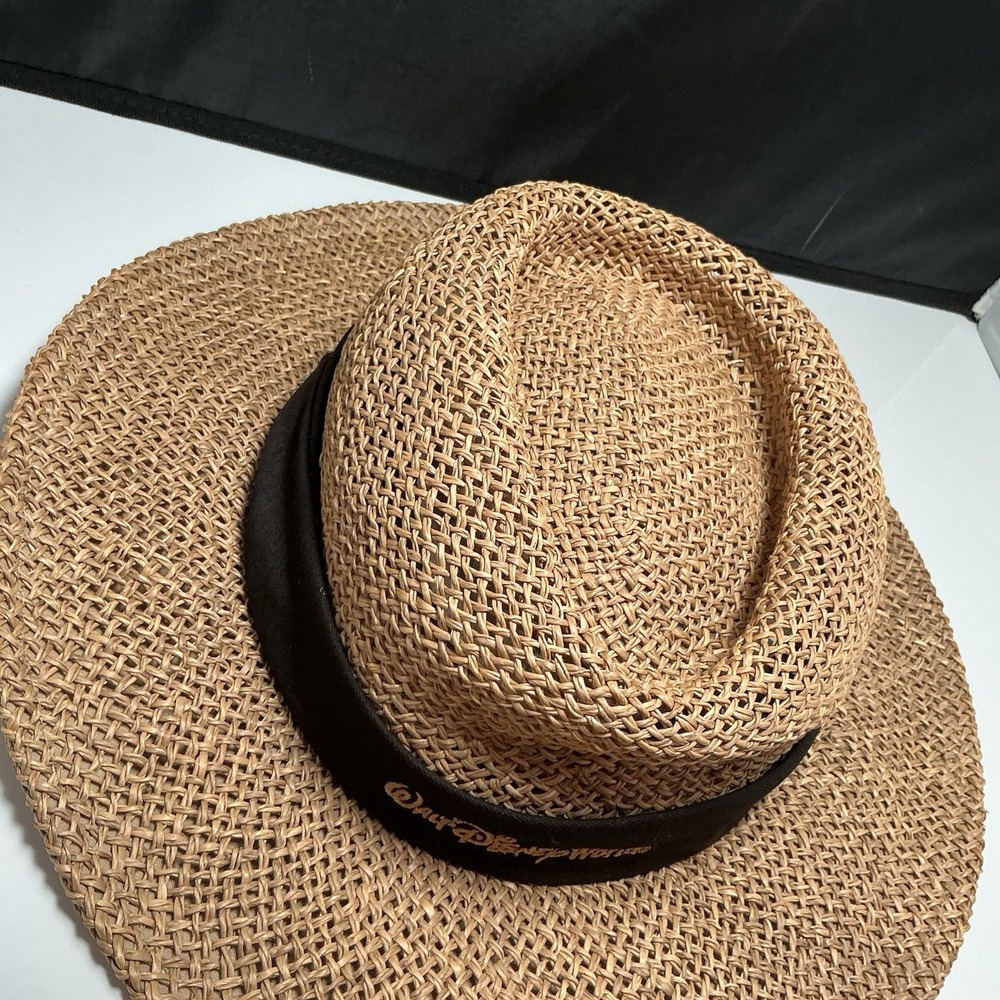 Disney Walt Disney World Adult Straw Sun / Shade Hat - Picture 4 of 10